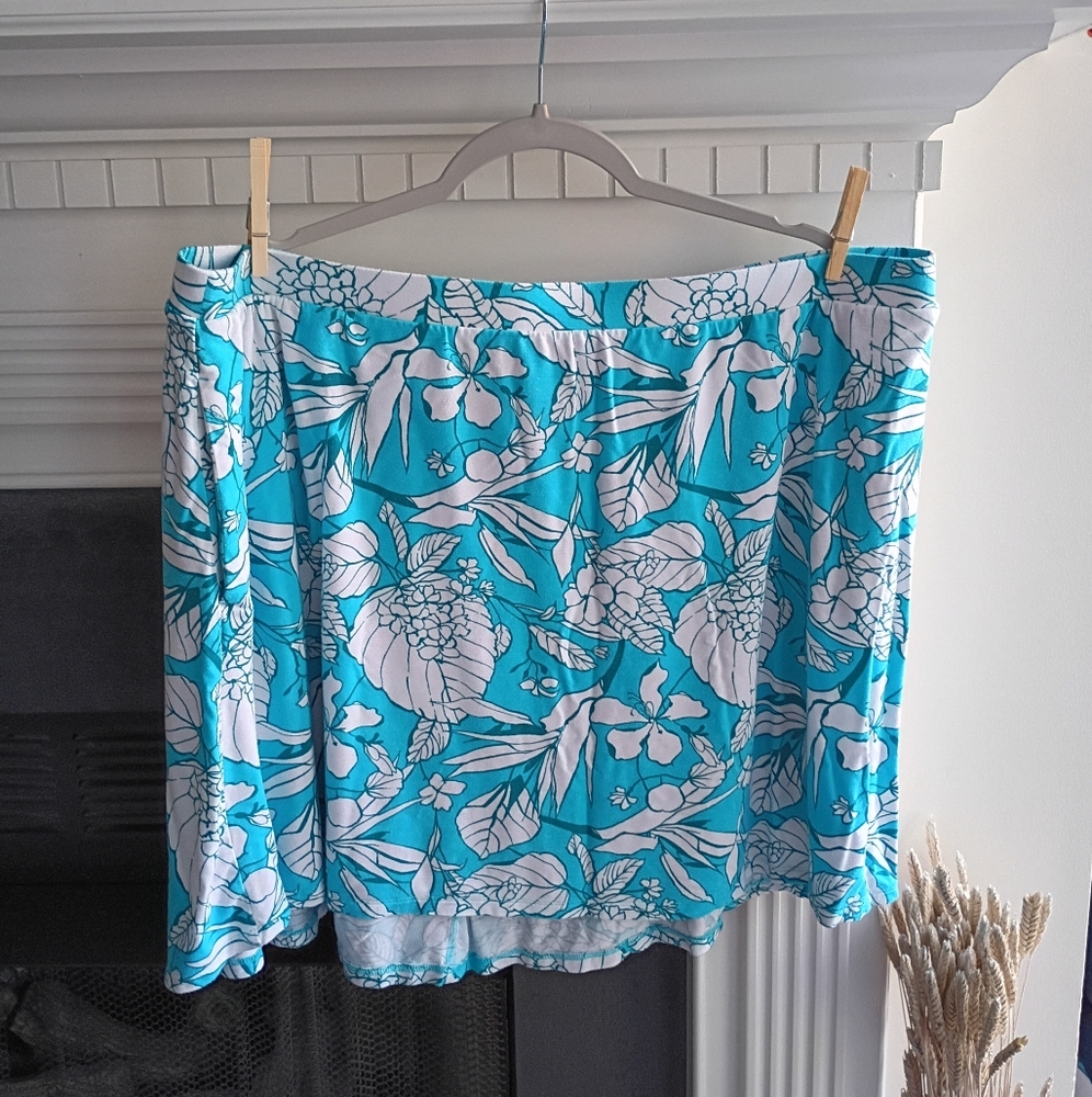 Adult Lane Bryant 22/24 Floral Skirt